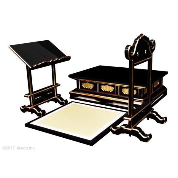 寺院仏具】黒塗り 座用登高座(密壇)4点セット 幅90センチ 安心の 寺院仏具】黒塗り 座用登高座(密壇)4点セット 幅90センチ 安心の