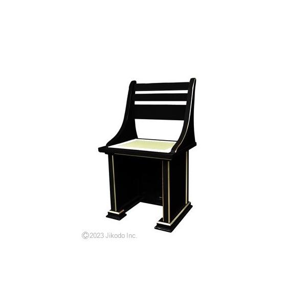 受注生産品販売】黒塗り 新型登高座用 椅子式礼盤(幅48cm高86cm 受注生産品販売】黒塗り 新型登高座用 椅子式礼盤(幅48cm高86cm
