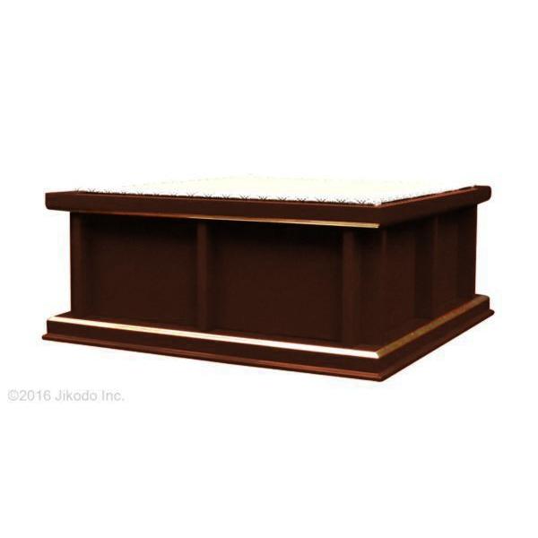 寺院仏具】幅60センチ 潤み塗りの略型礼盤 各宗派対応 (受注生産 寺院仏具】幅60センチ 潤み塗りの略型礼盤 各宗派対応 (受注生産