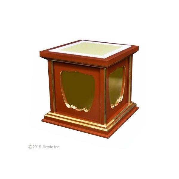 寺院仏具】朱塗り 幅45センチ 椅子式一重礼盤 安心の国内自社 寺院仏具】朱塗り 幅45センチ 椅子式一重礼盤 安心の国内自社