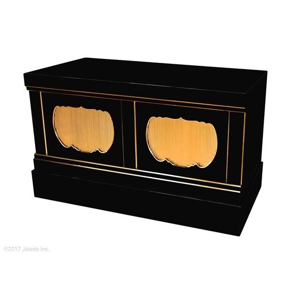 寺院仏具】黒塗り 幅150センチの箱型高級須弥壇 安心の国産品 寺院仏具】黒塗り 幅150センチの箱型高級須弥壇 安心の国産品