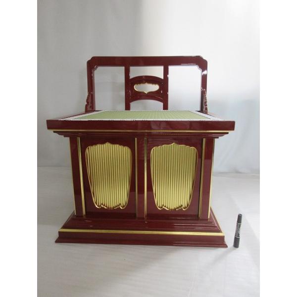 特別販売品】幅広 椅子式礼盤 朱塗り (座幅68cm奥行52cm総高78cm 特別販売品】幅広 椅子式礼盤 朱塗り (座幅68cm奥行52cm総高78cm