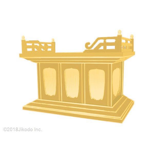 寺院仏具】金色塗り 幅150cmの新三間須弥壇 高欄付き 寺院仏具 寺院仏具】金色塗り 幅150cmの新三間須弥壇 高欄付き 寺院仏具