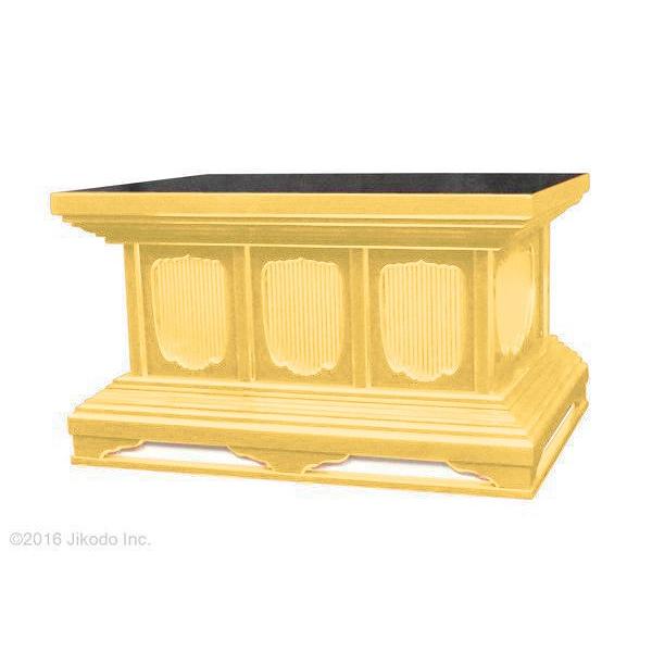 寺院仏具】金色塗り 厨子台 須弥壇 幅90cm 安心の自社工場製作品 寺院仏具】金色塗り 厨子台 須弥壇 幅90cm 安心の自社工場製作品