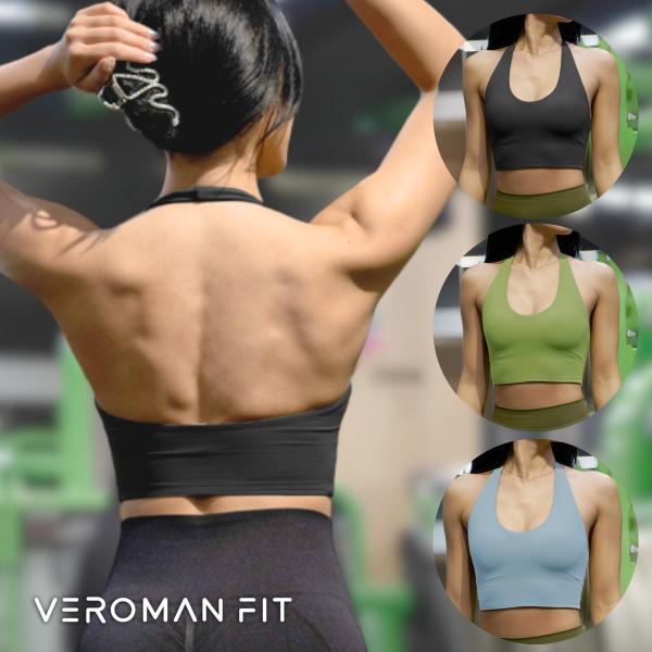 素材構成:ナイロン80％、スパンデックス20％【高品質】高い耐久性と吸湿速乾性に優れた生地、ライクラを使用！抗菌加工が施されており、汗をかいても清潔！爽やかな着心地をキープします。【魅せる背中】鍛えた背中をキレイに魅せるホルターネック！バス...