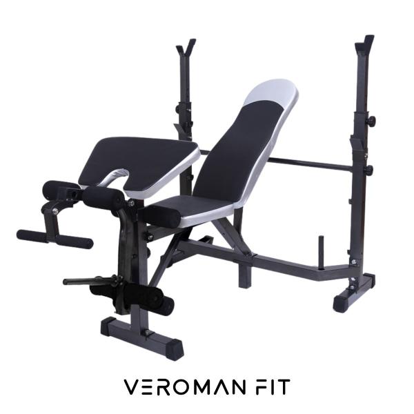 カールベンチ　筋トレ器具(ウエイト付き) マルチトレーニングベンチ ベンチプレス プリーチャーカール