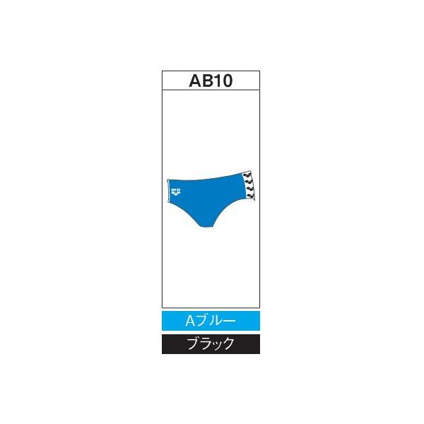 アリーナ　カスタムオーダー受注生産 スクールスイムウエア（メンズ） OAR-S005-AB10　ベースカラー：Aブルー