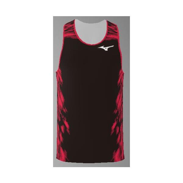 メーカー：Mizuno ミズノカテゴリ：陸上競技種別：ウエアシリーズ：カスタムオーダー受注生産オーダー商品名：デザインプリントプラス　レーシングシャツ（レディス）＊デザインプリントプラス：生地にインクを浸透させる昇華プリントという技法を採用...