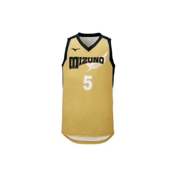 ミズノカスタムオーダー受注生産 デザインプリントスタンダード　バスケットボールゲームシャツ（レディス）W2JQ0A53