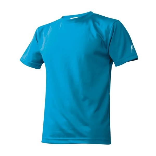 ニシスポーツ 陸上 ランニング Tシャツ マイクロアルファTシャツ N63-510-47 オーシャンブルー