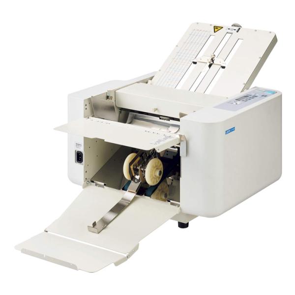 【用紙サイズ】A3〜B7(B6は観音折り不可、A6とB7は2つ折りのみ可)【用紙サイズ自動検知】無し【紙質】40〜110kg(46.5〜127.9g/m2)、2つ折りは135kg(157g/m2)　　　　上質紙、上質孔版紙、中質紙、更紙、再...