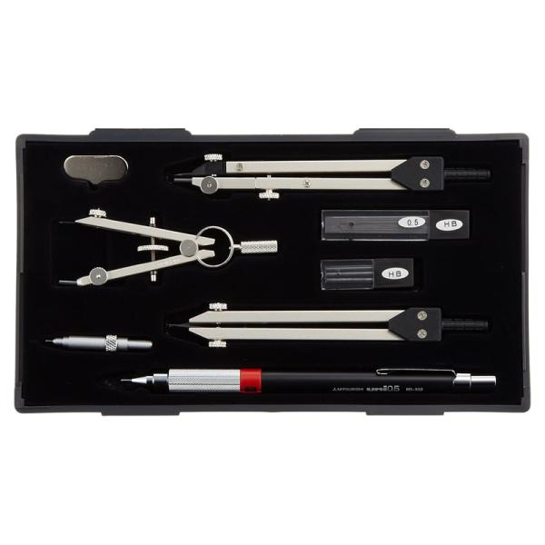 ウチダ KD型製図器 SKセット 10品組 [ 010-0002 ] : 事務蔵 - 通販