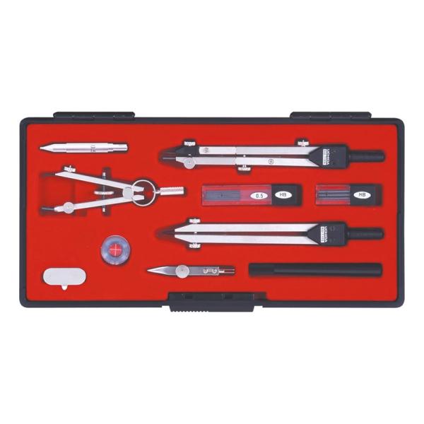 ウチダ KD型製図器 SEセット 10品組 [ 1-730-7025 ] : 事務蔵 - 通販
