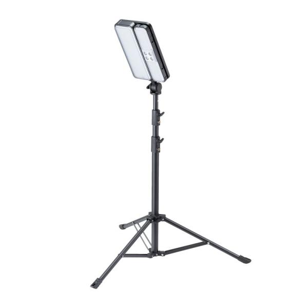 サンワサプライ　LED投光器(三脚付き・ソーラー充電・防水)　LED-FL3