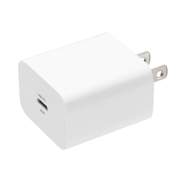 サンワサプライ　USB PD対応AC充電器（PD20W）　ACA-PD90W