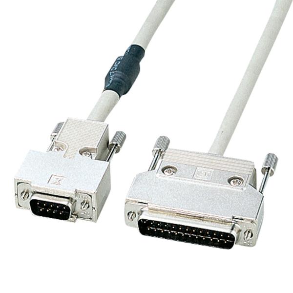 サンワサプライ　RS-232Cケーブル（モデム・TA・周辺機器・2m）　KRS-3102N