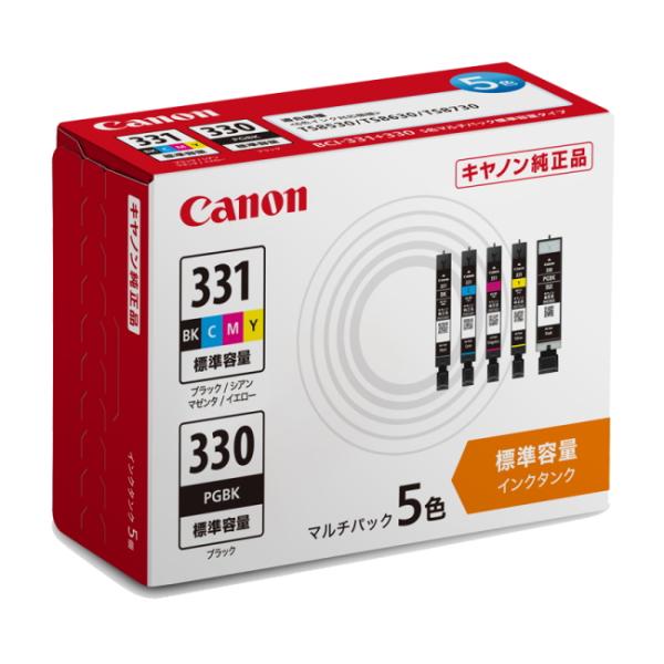 Canon PIXUS 330 331 インクタンク セット売り PIXUS Canon インクタンク BCI-331+330/5MP 5色マルチパック