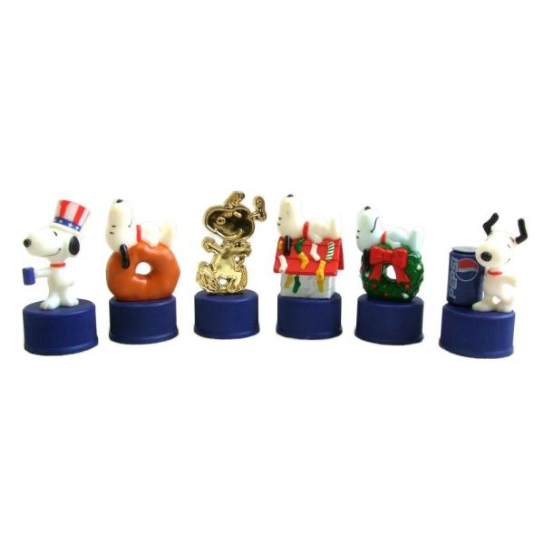 Snoopy Pepsi スヌーピー ペプシ ボトルキャップ 6セット 0661 K ブランド古着 買取委託販売 Jimu 通販 Yahoo ショッピング