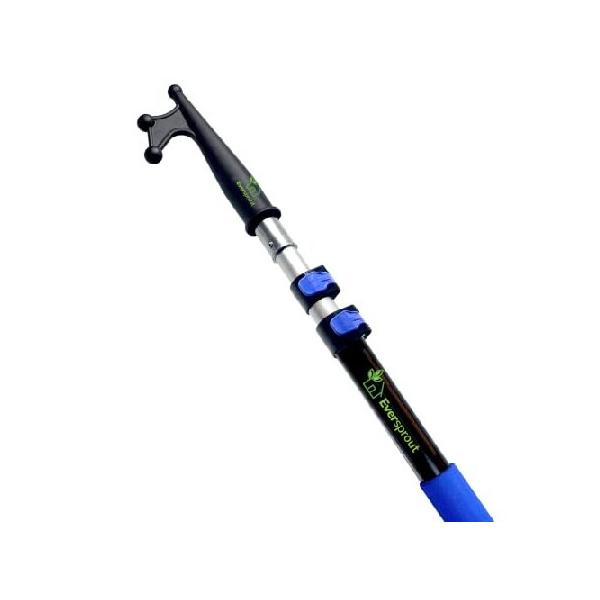 EVERSPROUT (エバースプラウト) 伸縮式ボートフック 5〜13フィート 水に浮かぶ 傷に強い 丈夫なデザイン 耐久性があり軽量 3段階調節 陽極酸化アルミニウム製ポ