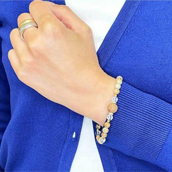 伊勢御神木ブレスレット 金運 パワーストーン 数珠 金運 魔除け 厄除け