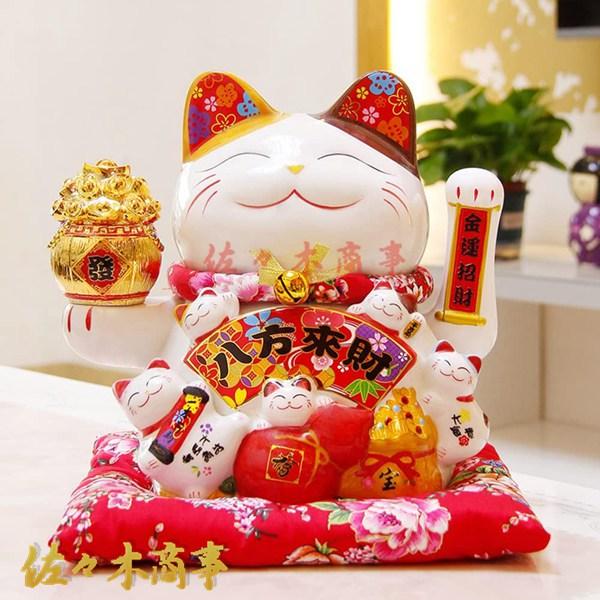【特価セール】電動 招き猫 手が動く YRO 座布団 まねき猫 乾電池 幸運 繁 Amazon.co.jp: 電動 招き猫 手が動く YRO 座布団 まねき猫 乾電池 幸運