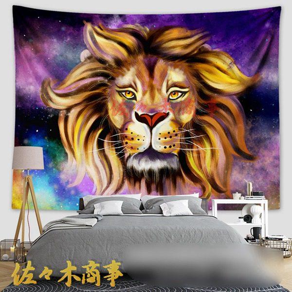 遮光 多機能 柔らかい ライオン インテリア 壁掛け タペストリー ファッション 目隠し レゲエラスタライオン 飾り用 家 壁飾り 掛け物 Hjfb3e9 佐々木 通販 Yahoo ショッピング