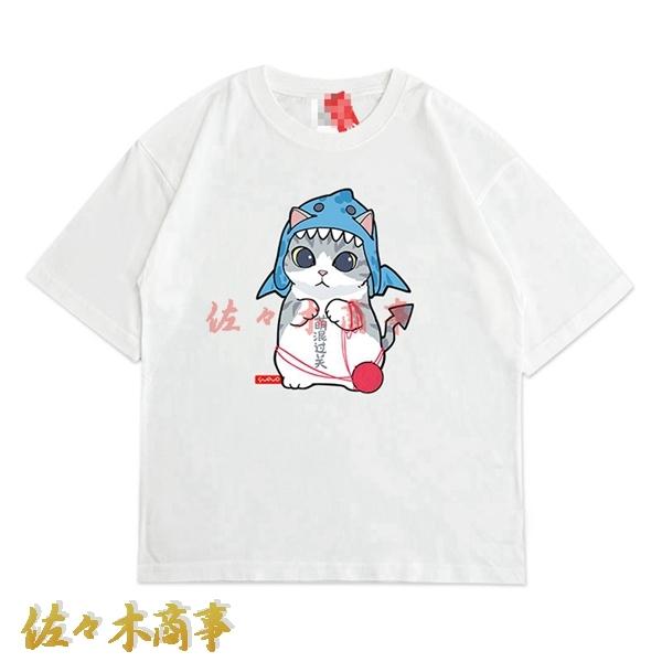 夏服 学生 メンズ レディース Tシャツ 三分袖 プリント 猫柄 かわいい 萌え ファッション クルーネック 通気性 ストレッチ 柔らかい Hjxge32e22d140b 佐々木 通販 Yahoo ショッピング