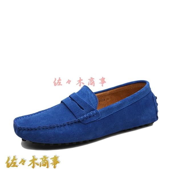 モカシン レザー 24~31cm スエード 牛革 本革 革靴 スリッポンシューズ