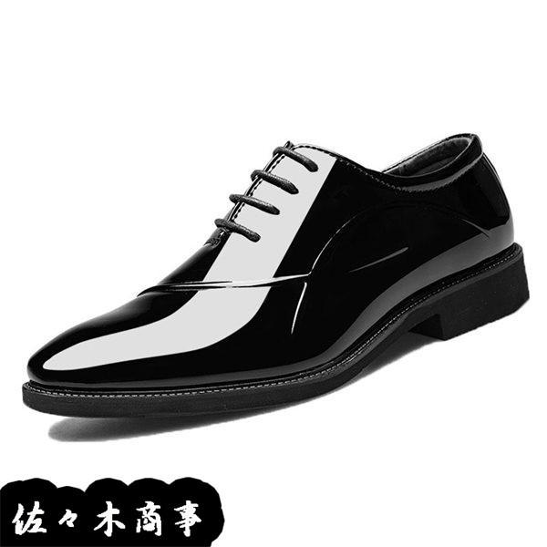 革靴 メンズ ビジネスシューズ 男性用 紳士靴 フォーマルシューズ エナメル 光沢 オシャレ 大きいサイズ 滑り止め 防水 蒸れない 春秋 Scxgad9efca3 佐々木 通販 Yahoo ショッピング