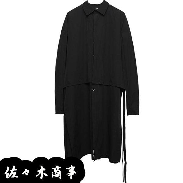 ロングジャケット メンズ 長い コート カッコイイ 薄手 春服 秋服 原宿風 スプリングコート マウンテンパーカー 暗黒系 サイバーパンク Wyrefd7 佐々木 通販 Yahoo ショッピング