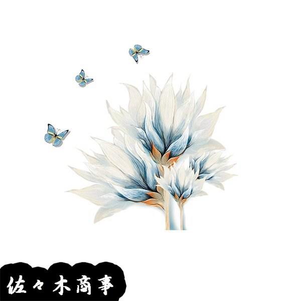 壁飾り ウォールステッカー 花 蝶 自然 壁紙 ウォールデコ 可愛い おしゃれ 子供部屋 キッズ 防水 誕生日 介護施設 賃貸ok 幼稚園 Xhyxad581 佐々木 通販 Yahoo ショッピング