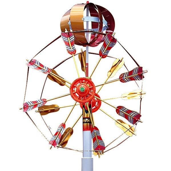 鯉のぼり 矢車セット ロイヤル矢車セット 3・4m鯉用 矢羽根直径50cm