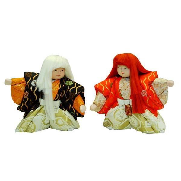 木目込人形　✯獅子＆男の子◈ 日本人形 木目込人形 10号 連獅子 訳あり品 倉庫管理品 : 家具通販