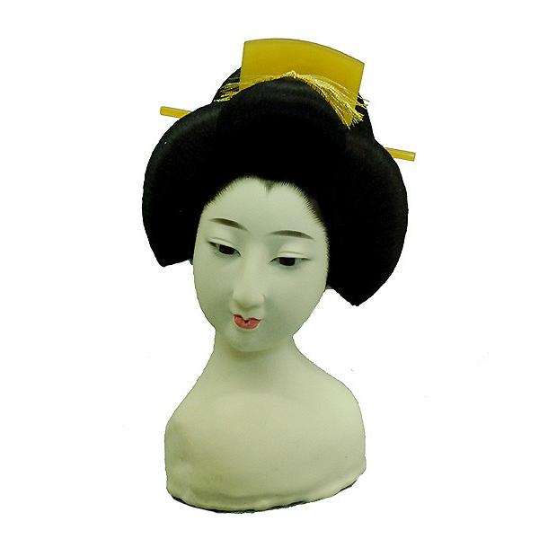 日本人形頭 顔 手芸品 部品 尺五 芸者 頭師小宮映峯 : 家具通販-販売店