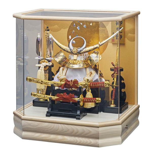 ゆう　5月人形 上杉謙信 横幅60cm｜小さい五月人形の7号鎧飾り｜ 武将 上杉謙信｜ 五月