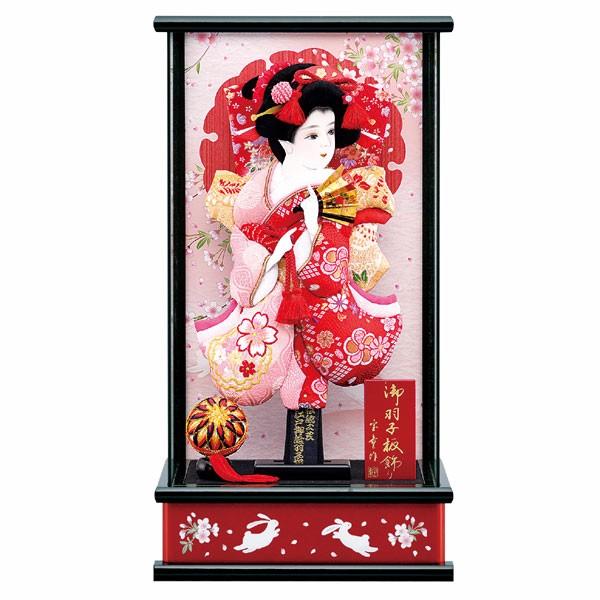 羽子板 初正月 お祝い おしゃれ コンパクト ミニ 10号 パノラマ 桜うさぎ 赤 ガラスケース 初正月飾り Www Grapnotesteel Co Zw
