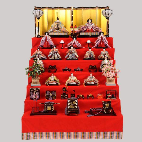 雛人形 七段飾り ひな人形 43t : 鯉のぼり販売店-通販ひな人形web