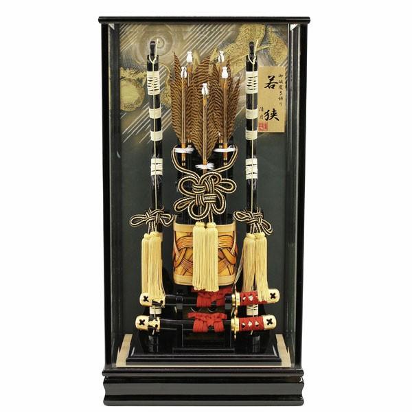 破魔弓 ケース飾り 18号 若狭 ガラスケース 破魔矢飾り おしゃれ 初正月飾り Khabarbani Com