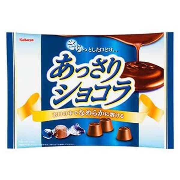 あっさりショコラ 12袋入り カバヤ食品 スナック菓子