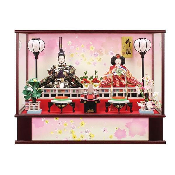 初節句飾り三五 二人 ひなまつり おしゃれ ひなまつり モダン ひな人形 雛人形 雛人形 A3f 3300 86 001a 雛人形 五月人形 販売 通販の陣屋 お祝い ひな人形 お雛様