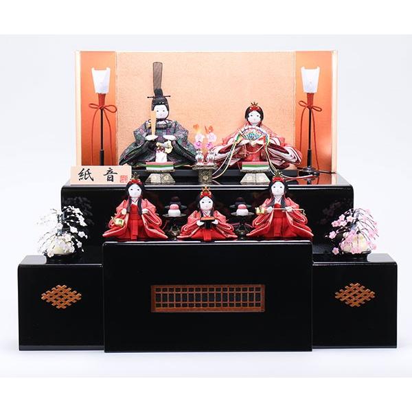 雛人形 ひな人形 初節句飾り五人収納飾り お雛様 モダン ひなまつり おしゃれ お祝い Rainbowbookclub Org