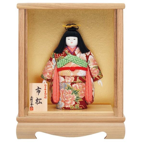市松人形 木目込み 一秀作 ケース飾り : 雛人形-五月人形-販売-通販の