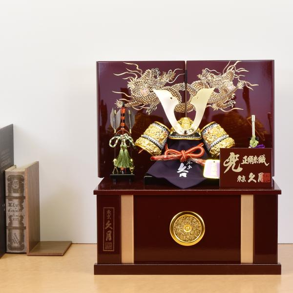 【新品・送料無料】 五月人形 兜 男の子の日 新品 久月 お祝い 出産 jinya_j-toku135