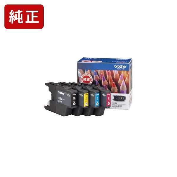 ブラザー工業 LC12-4PK 4色パック 純正インクカートリッジ brother 