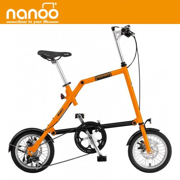 NANOO(ナノー) FD-1408|14インチ8段変速折りたたみ自転車 NANOO(ナノー) FD-1408|14インチ8段変速折りたたみ自転車