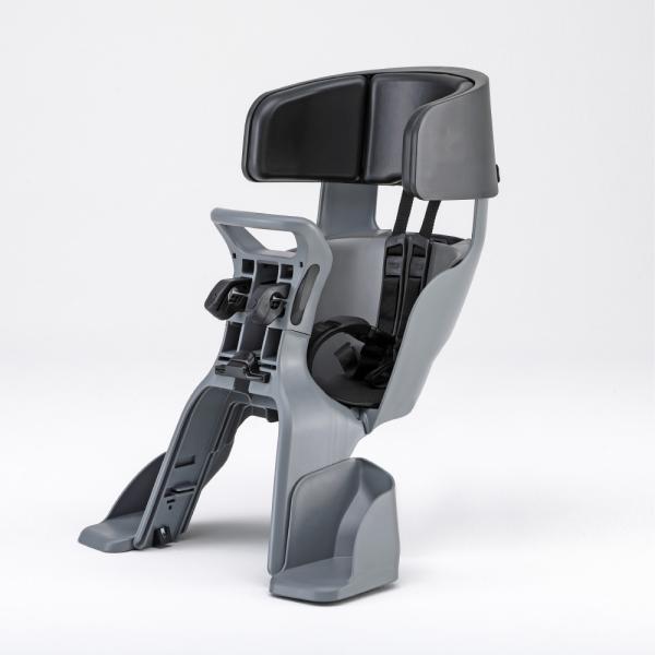 グランディアフロントチャイルドシート　ヤマハオリジナルカラー小さいお子さまに目が届く まえ乗せタイプのチャイルドシート●転倒時に頭部を270°守るトリプルヘッドガード●簡単ワンタッチ自動巻き取り式ピッタベルト●高さ調節が可能なスライド式ワイ...