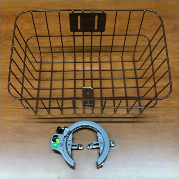 フロントバスケット/後輪リング錠　自転車購入者様用商品