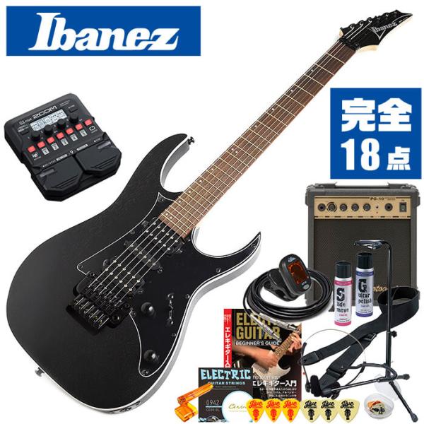 Ibanez エレキギター 初心者セット RG350ZB WK 入門 (ズーム