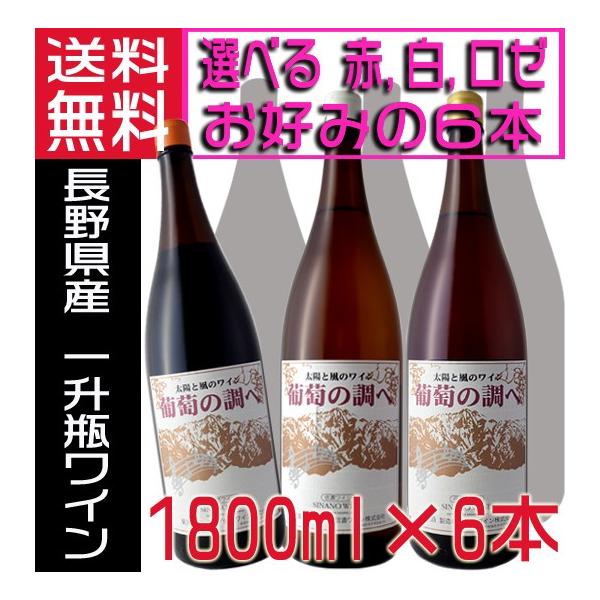 MZC ̒   [ 1800ml×6{ CZbg YC Iׂ6{ ꏡrC  wine set