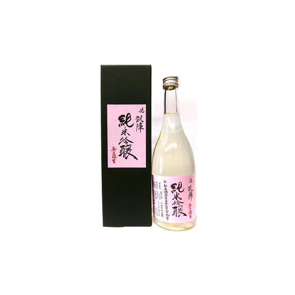 日本酒 悦 凱陣 純米吟醸 雄町 無濾過 生 クリアボトル カートン箱入り